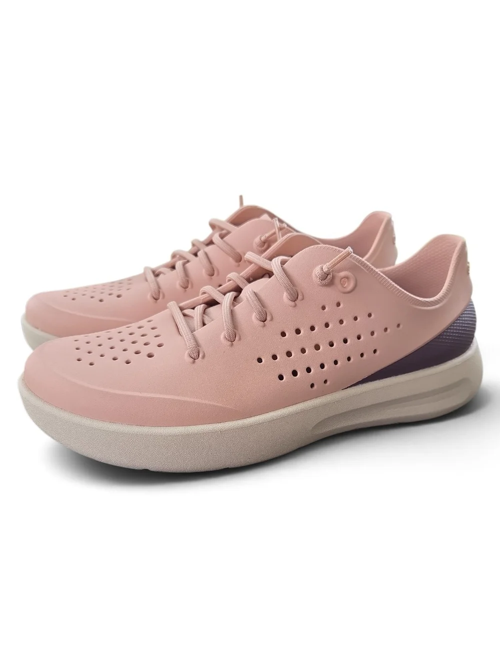CROCS Women's InMotion LiteRide Heel Block Pacer Pink Caramel Size 9